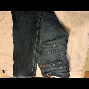 7 For All Mankind Straight Jeans